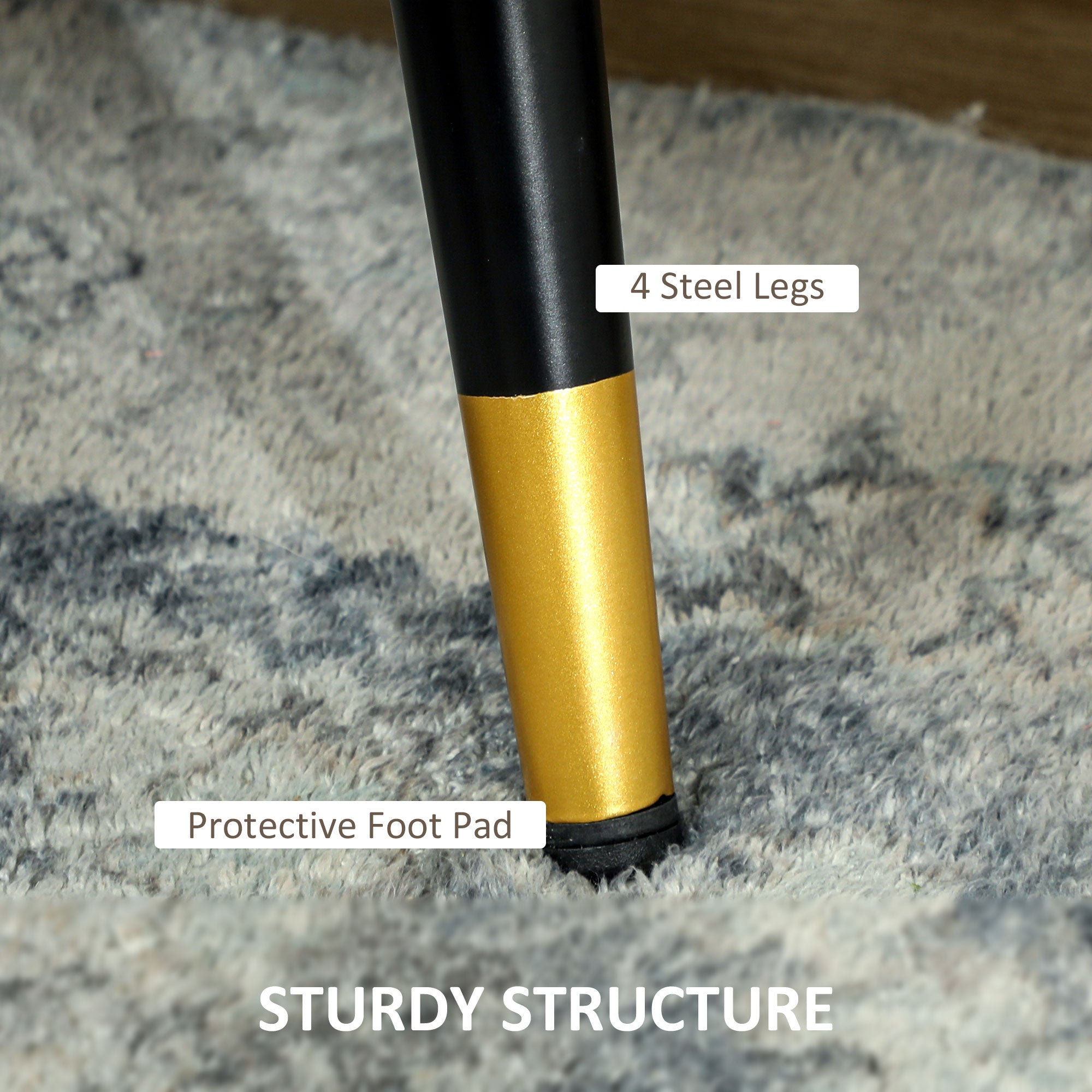 HOMCOM Modern Two Seater Sofa, Button Tufted Loveseat with Cushions and Steel Legs for Living Room, Guest Room, Grey